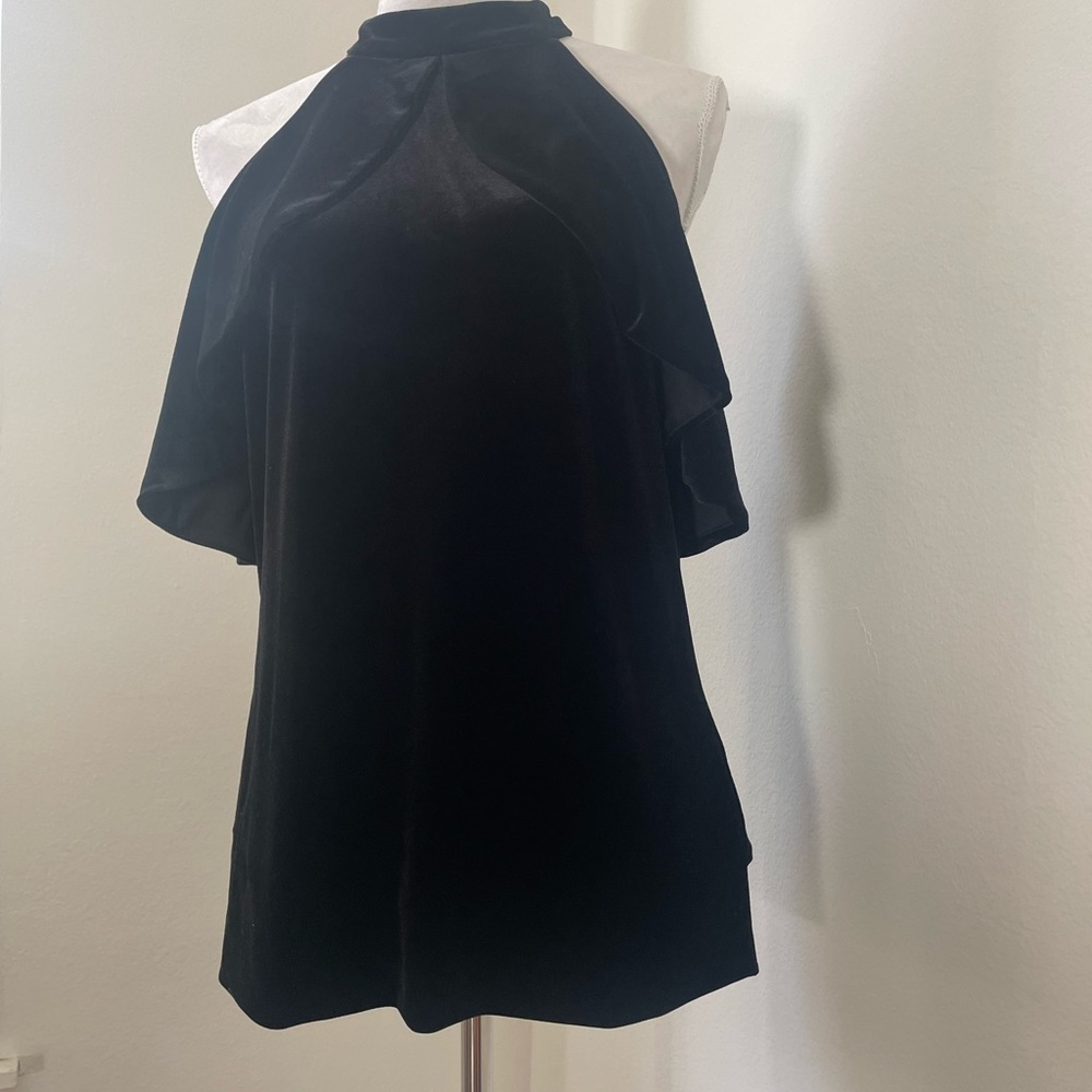 Calvin Klein Velvet Sleeveless Top